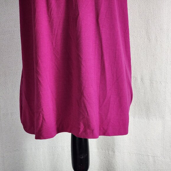 Chico's Berry Rayon Span Adj Silk Like Strap Neckline Stretch Cami Size 3 US XL - Picture 5 of 16